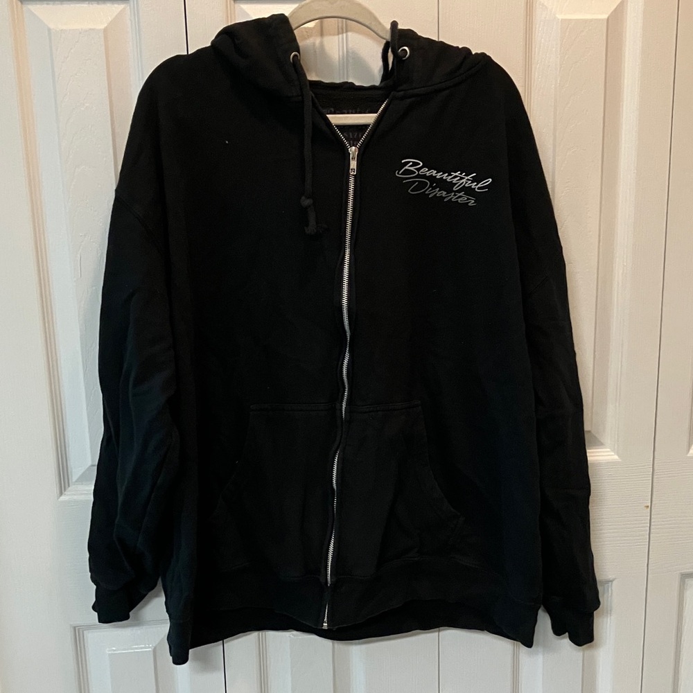 Black Curvy 3X Hoodie by IDROCKS